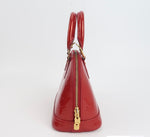 Louis Vuitton Vernis Alma BB – Red Patent Leather