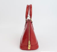 Louis Vuitton Vernis Alma BB – Red Patent Leather