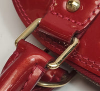 Louis Vuitton Vernis Alma BB – Red Patent Leather