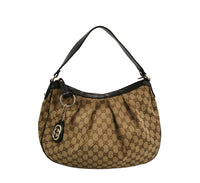Gucci Sukey GG Canvas Shoulder Bag – Brown