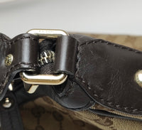 Gucci Sukey GG Canvas Shoulder Bag – Brown
