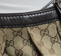 Gucci Sukey GG Canvas Shoulder Bag – Brown