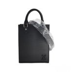 Louis Vuitton Epi Petit Sac Plat – Black Leather