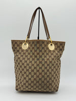 Gucci GG Brown Monogram Tote