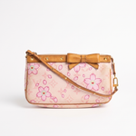 Louis Vuitton x Murakami Cherry Blossom pochette, front
