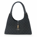 Gucci Jackie GG Canvas Shoulder Bag – Black