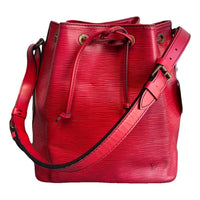 Louis Vuitton Noé GM Epi Leather Shoulder Bag – Red