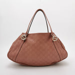 Gucci Guccissima Leather Tote with Twin Interlocking-G, photo 5