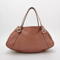 Gucci Guccissima Leather Tote with Twin Interlocking-G, photo 5