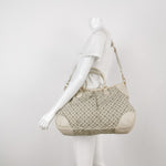 Louis Vuitton Monogram Mini Lin Tote, Ecru / Blue-Grey, photo 2