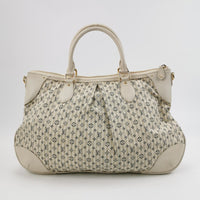 Louis Vuitton Monogram Mini Lin Tote, Ecru / Blue-Grey, photo 5