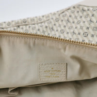 Louis Vuitton Monogram Mini Lin Tote, Ecru / Blue-Grey, photo 8