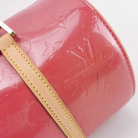 Louis Vuitton Monogram Vernis Cylinder Bag, Coral Rose, photo 9