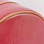 Louis Vuitton Monogram Vernis Cylinder Bag, Coral Rose, photo 10