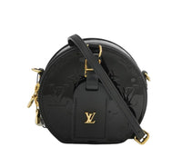 Louis Vuitton Monogram Vernis Round Box Bag, Black, photo 1