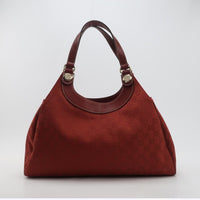 Gucci GG Canvas Hobo Bag, Red/Bordeaux, photo 5