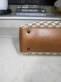 Gucci Bamboo GG Canvas Tote, Brown, photo 7