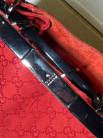 Gucci Red GG Canvas Ring-Handle Bucket Bag, photo 3
