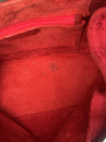 Gucci Red GG Canvas Ring-Handle Bucket Bag, photo 10
